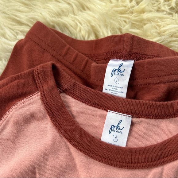 Peekaboo Beans PJs Size 7 - Picture 3 of 3